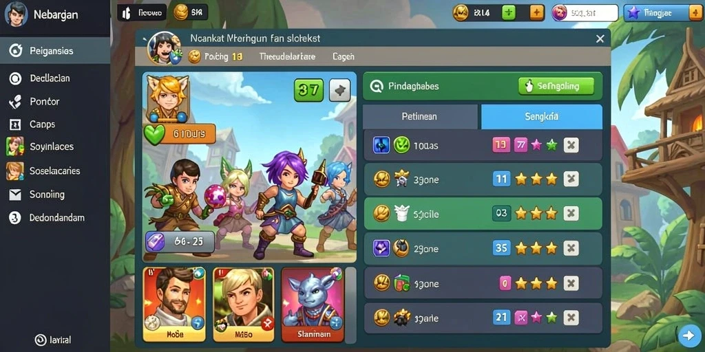 66k - Bergabung dengan pemain lain dalam mode kompetisi.