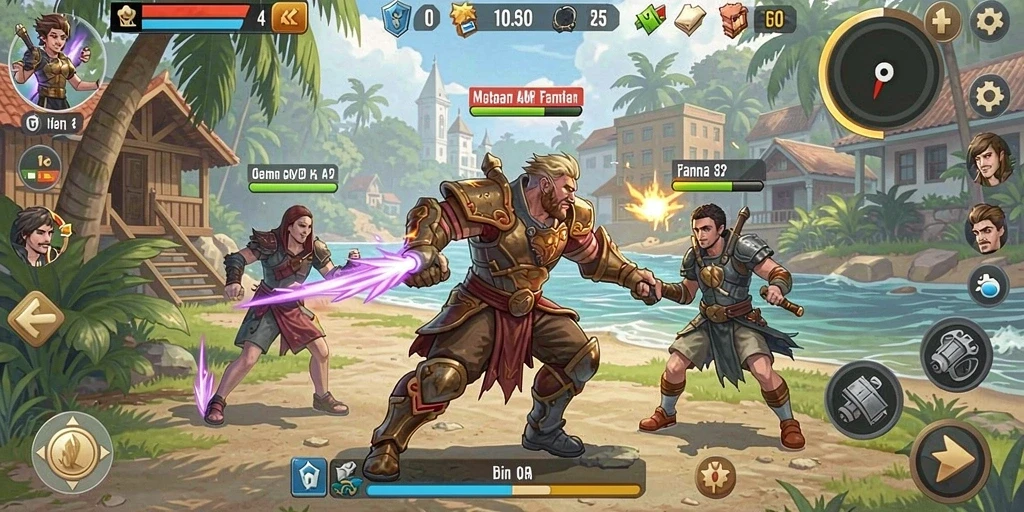 k3k3 - Karakter yang unik dengan kemampuan khusus.