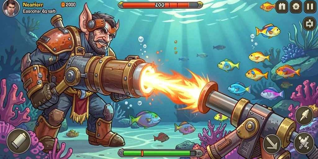 winboss - Screenshot saat bermain dalam mode kompetisi seru.